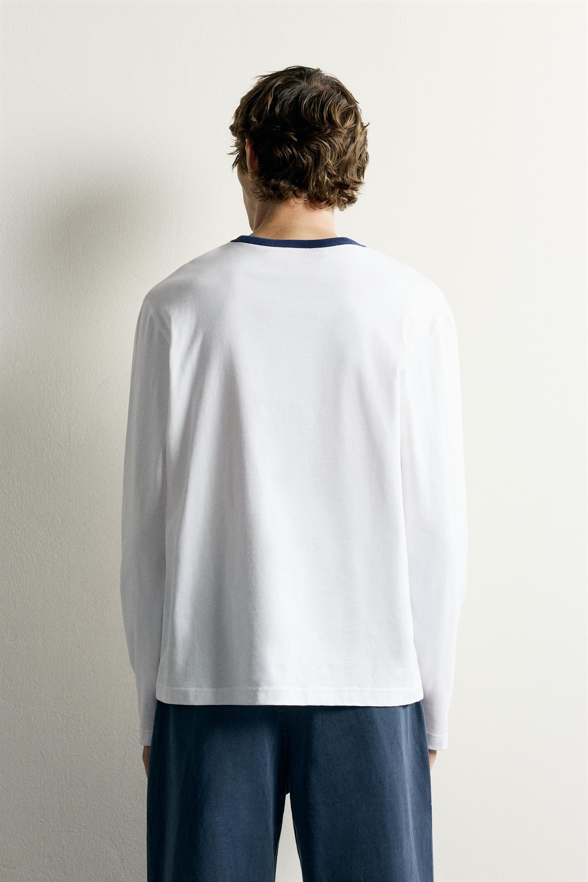T-SHIRT CONTRASTE 0FR. PARIS X ZARA